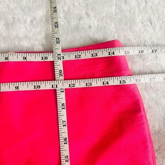 J. Crew Womens Pink Knee Length Form Fitting High Rise No. 2 Pencil Skirt Size 4 - Picture 7 of 7